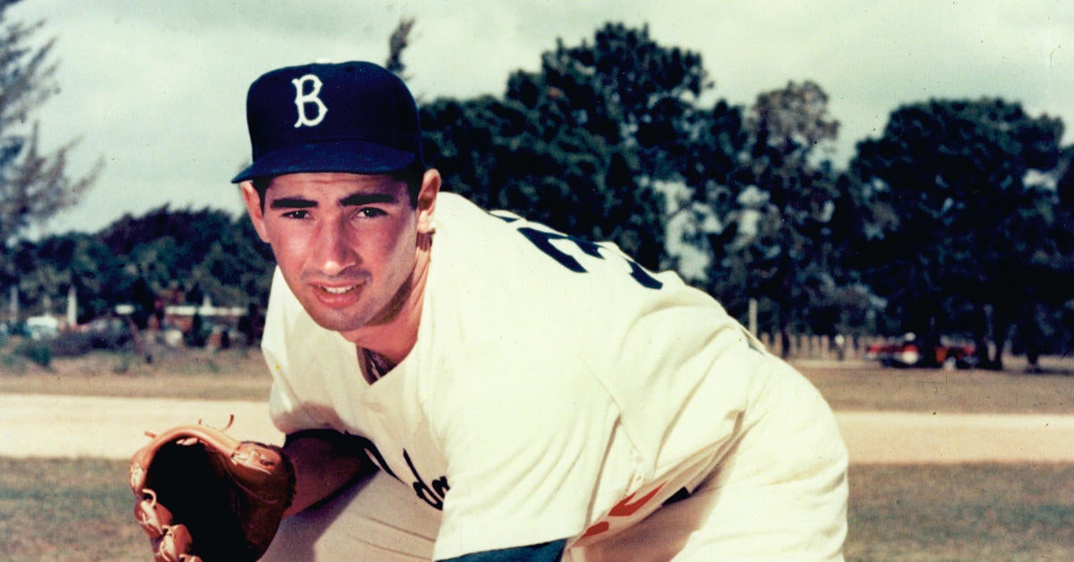 Sandy Koufax born in Brooklyn Baseball Hall of Fame
